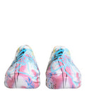 Men's Multicolor Graffiti Daymaster Sneakers Shoes Calf Leather