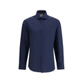 Men's Blue Cotton Shirt