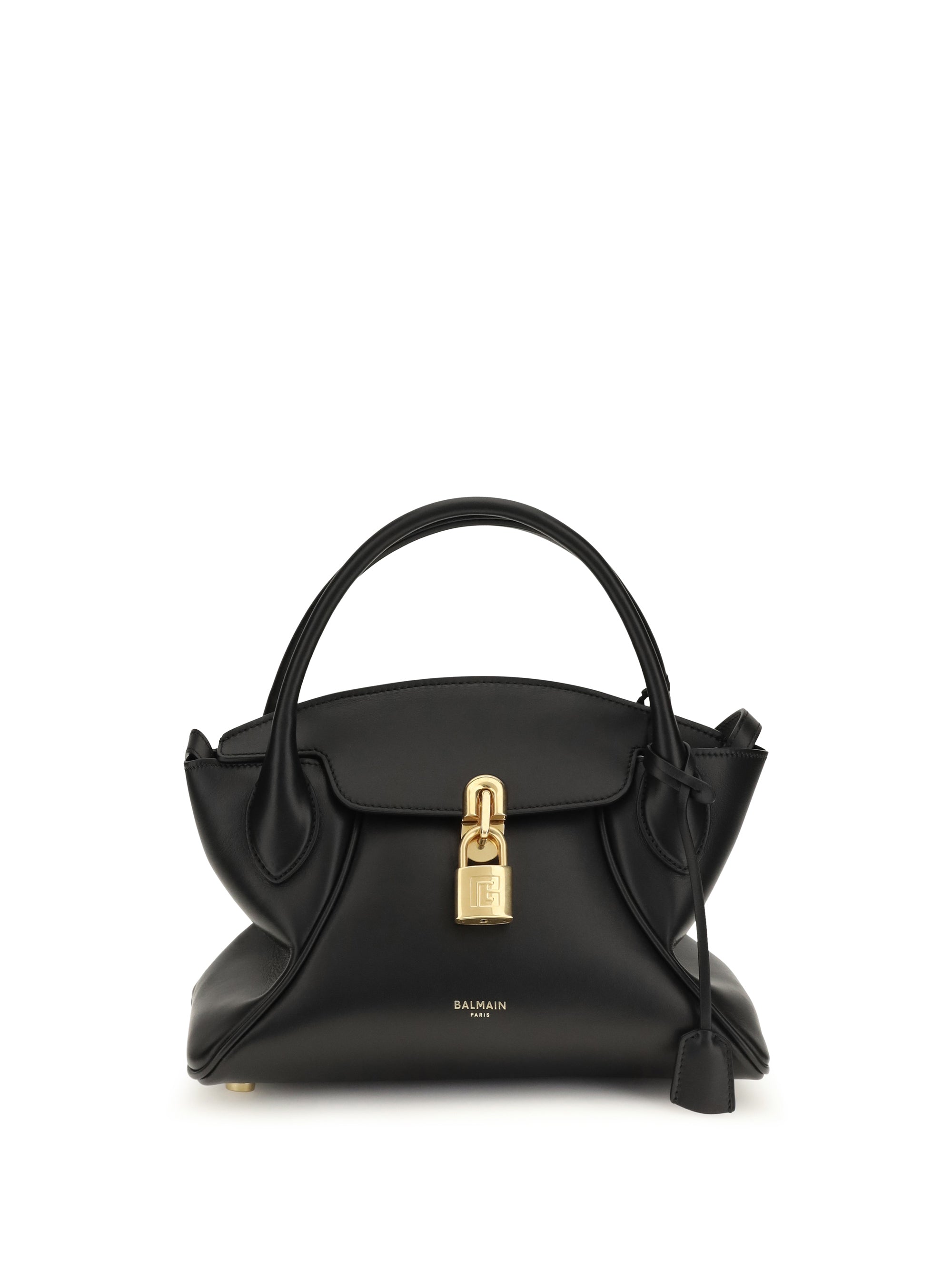 Balmain Pulse Top Handle Bag — Black