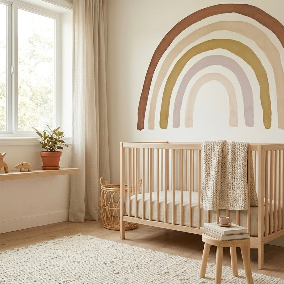 Vinilo infantil reposicionable Infantil RAINBOW TOFFEE