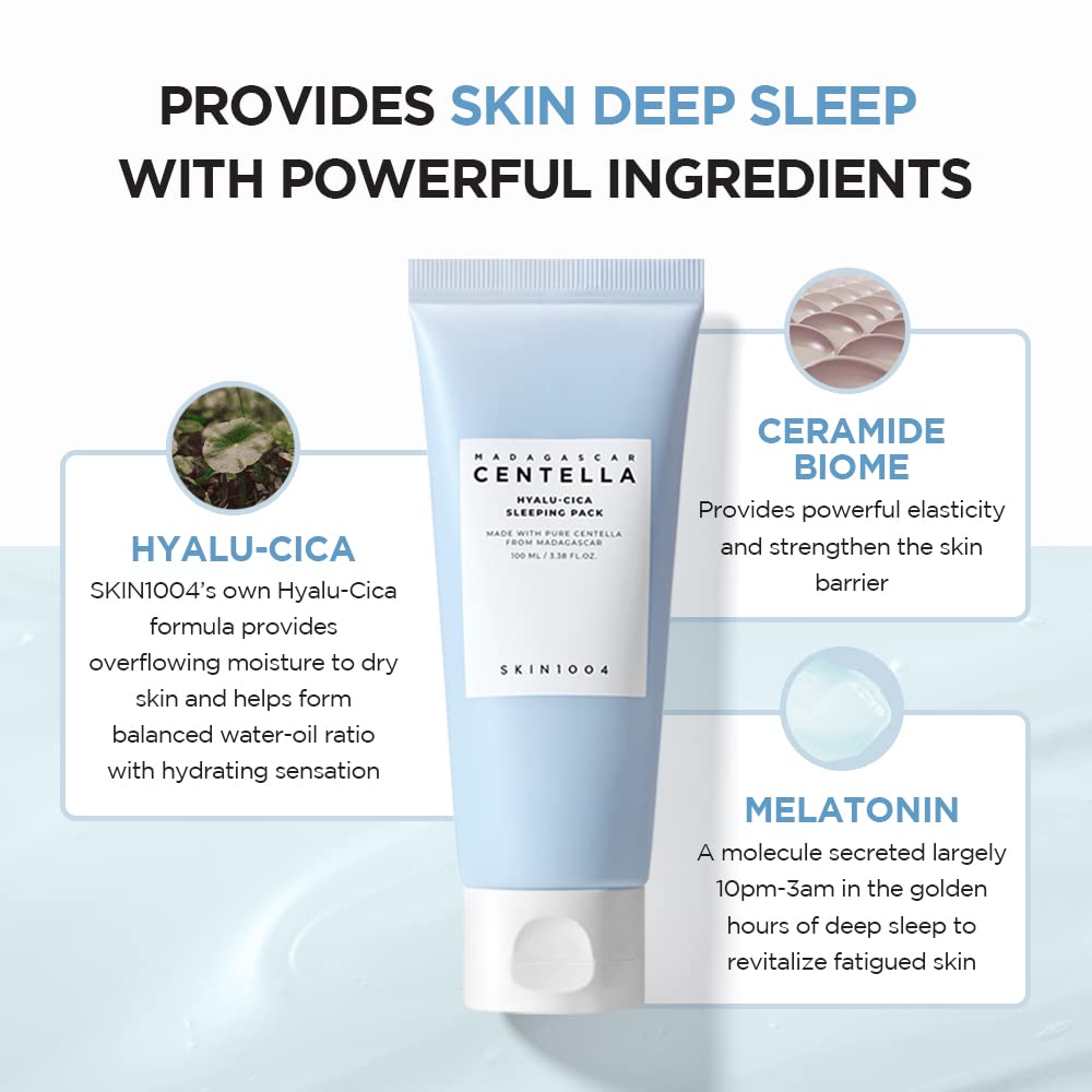 CENTELLA - Skin1004 Madagascar Centella Hyalu-Cica Sleeping Pack - 100ml