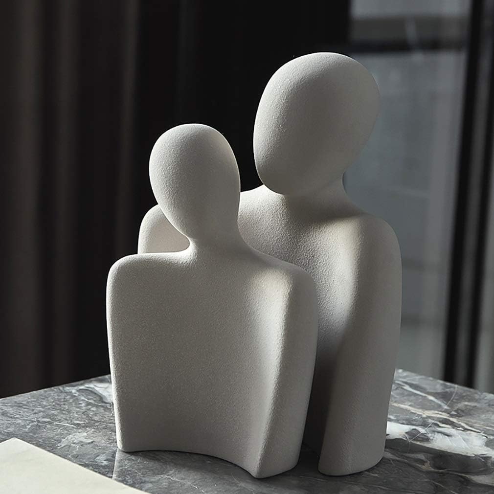ArtZ® Together Forever Sculptures - White Set of 2 Pieces