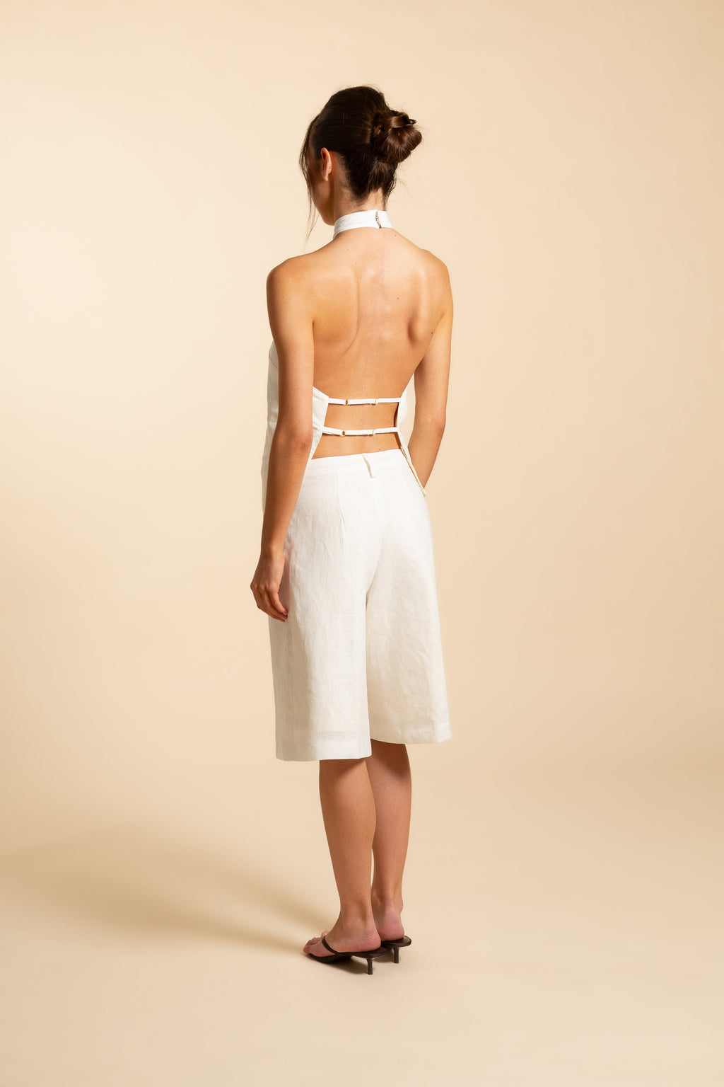 TOP HALTER | BLANCO