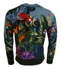 Men's Jungle Wool Silk Pullover Logo Sweater Clothing
