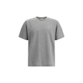 Men's Grey Cotton Oversized T-Shirt Gray