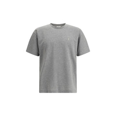 Men's Grey Cotton Oversized T-Shirt Gray