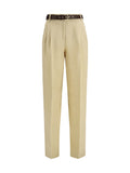 Max Mara Studio Pantalones — Beige