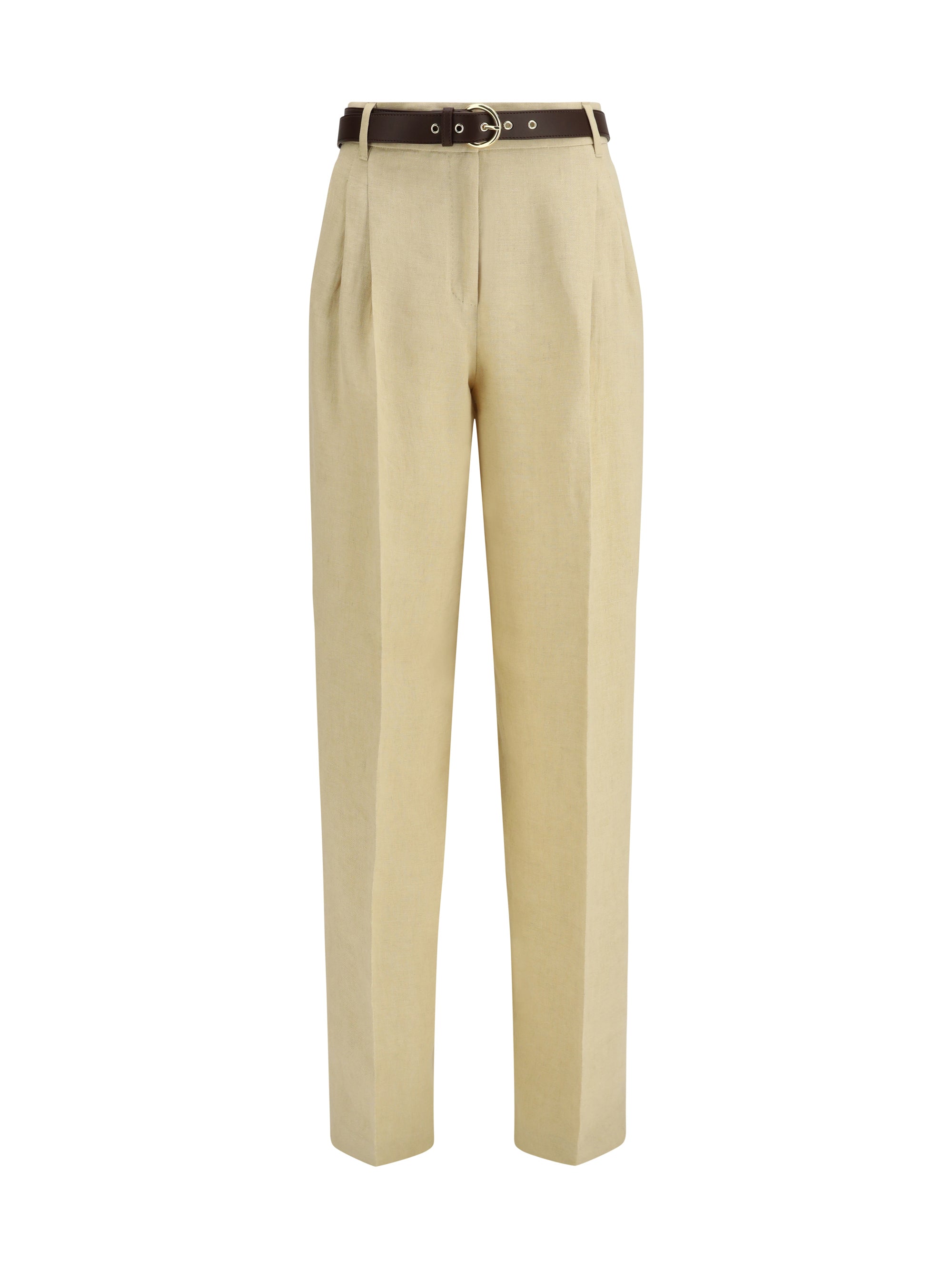 Max Mara Studio Pantalones — Beige