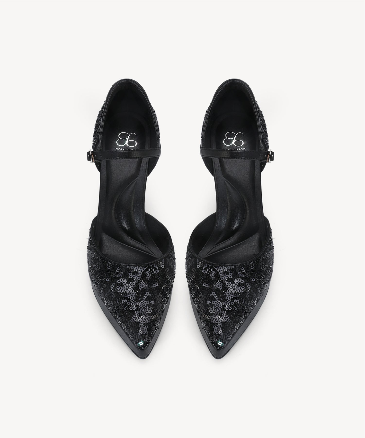Spotlight Dazzling Strapped Stiletto Pump