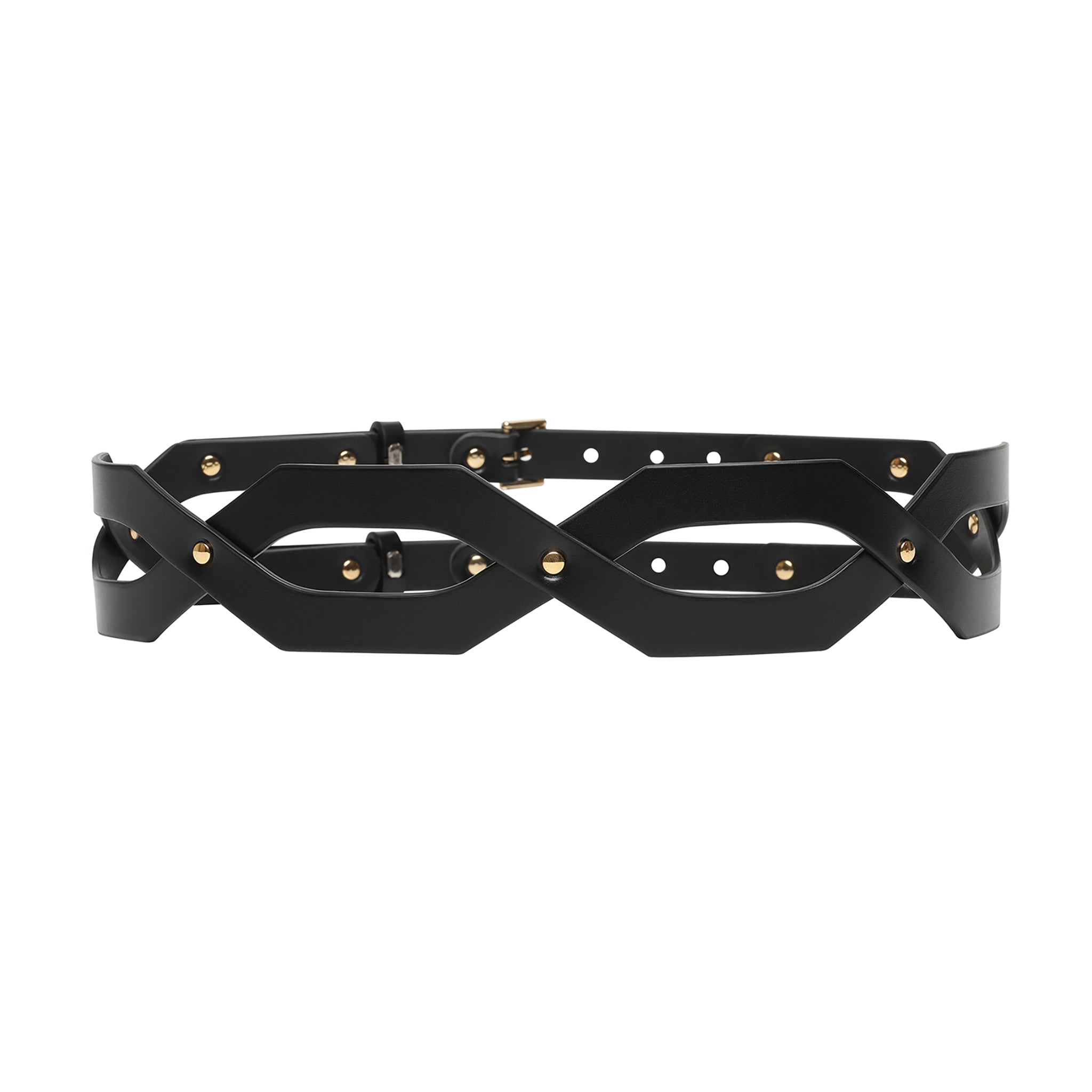 Black Ivara Waist Belt