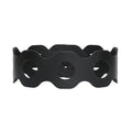 Black Elowen Wide Belt