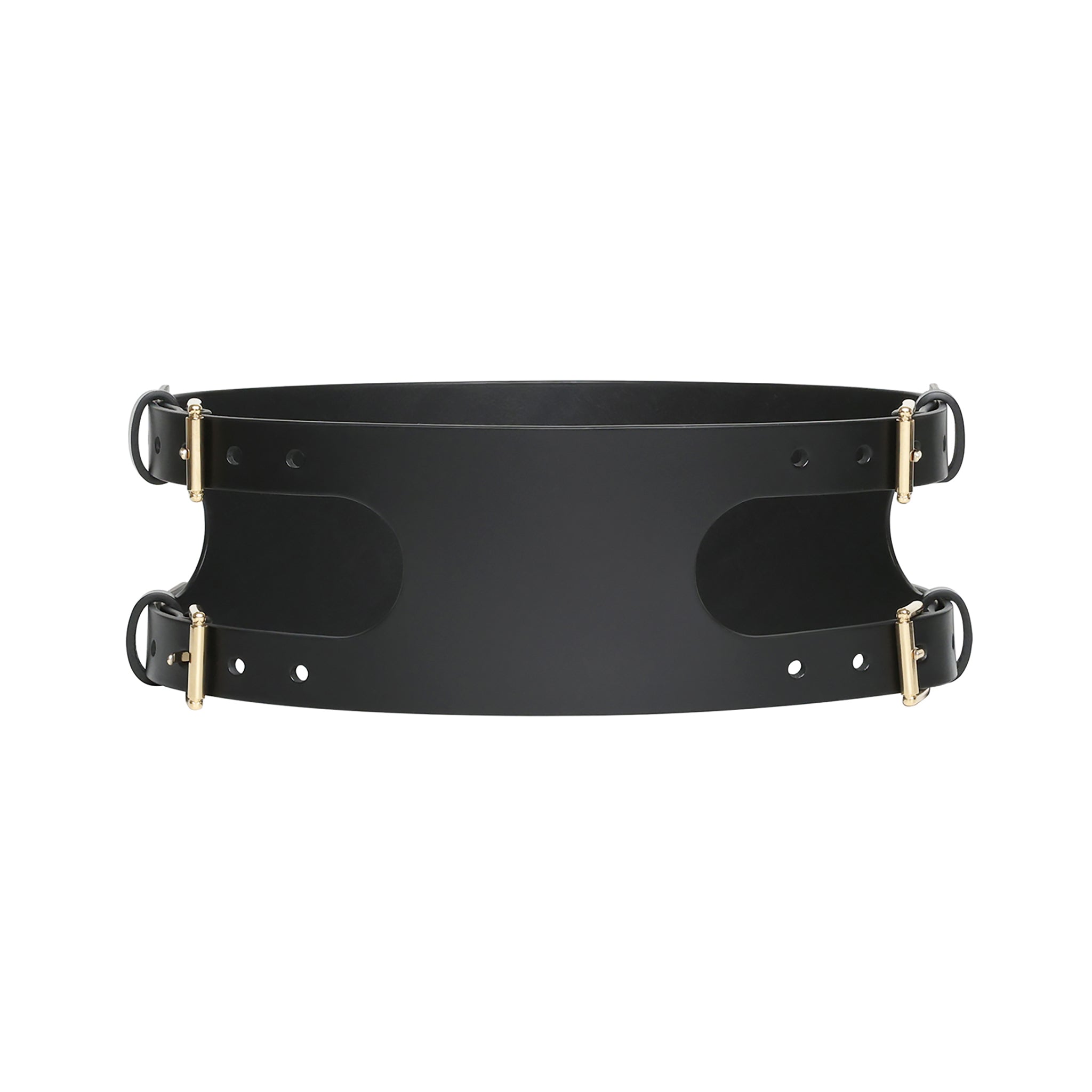 Black Orin Wide Belt