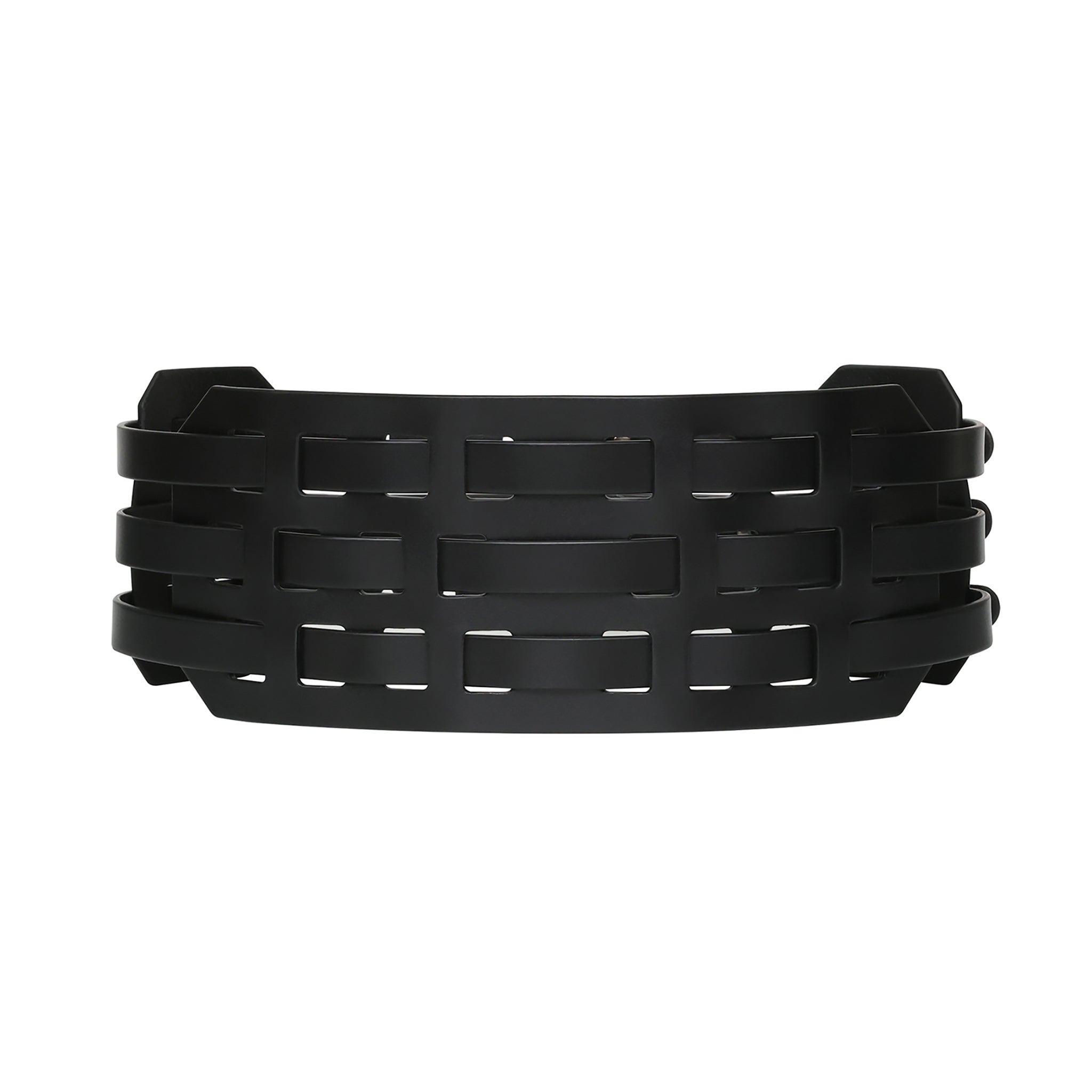Black Arlo Wide Belt