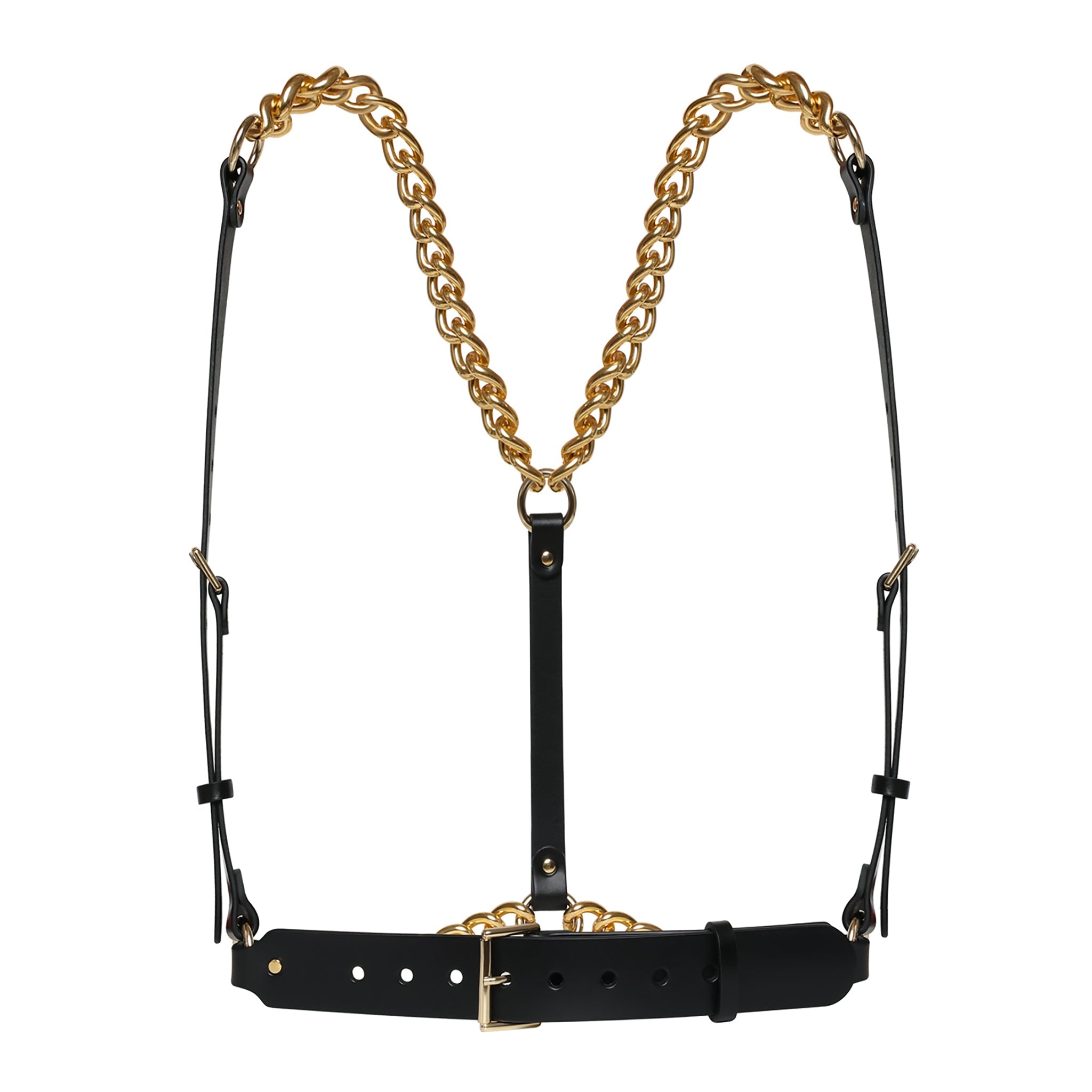 Black Vea Chained Harness