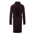 Brown Viscose Casual Dress