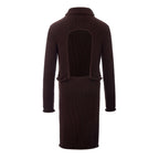 Brown Viscose Casual Dress