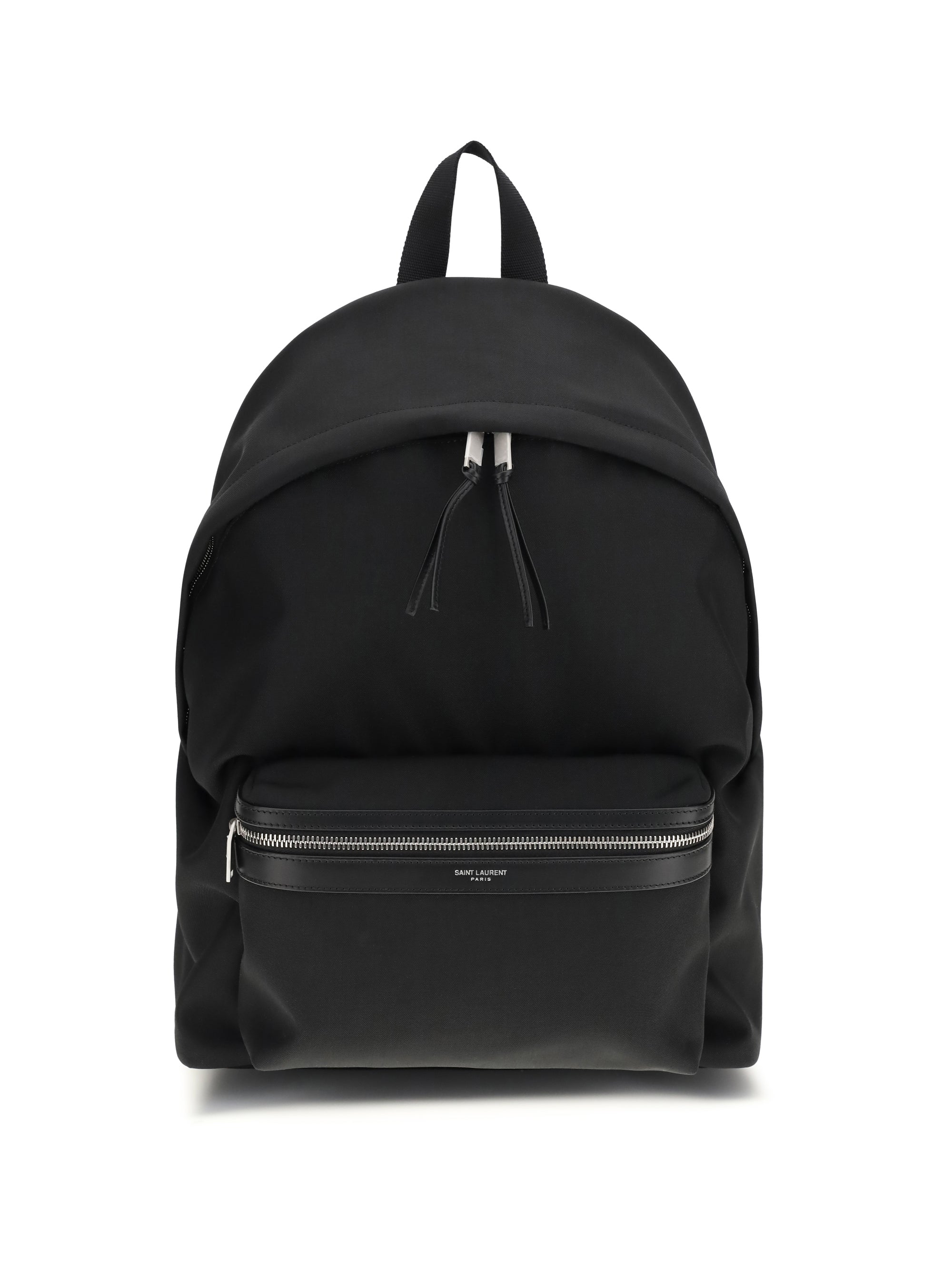 Saint Laurent City Backpack — Black