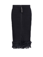 SELF PORTRAIT RESIDENCY Skirts Black Viscosa Poliammide Elastane - 8