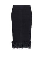 SELF PORTRAIT RESIDENCY Skirts Black Viscosa Poliammide Elastane - 8