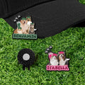 Set de Golf Personalizado con Foto de Mascota Marcador de Pelota de Golf Clip Magnético para Sombrero con Nombre Cumpleaños Aniversario Día de Juego Regalo para Jugador de Golf Amante de Mascotas