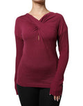 Women's Sweater Red Virgin Wool