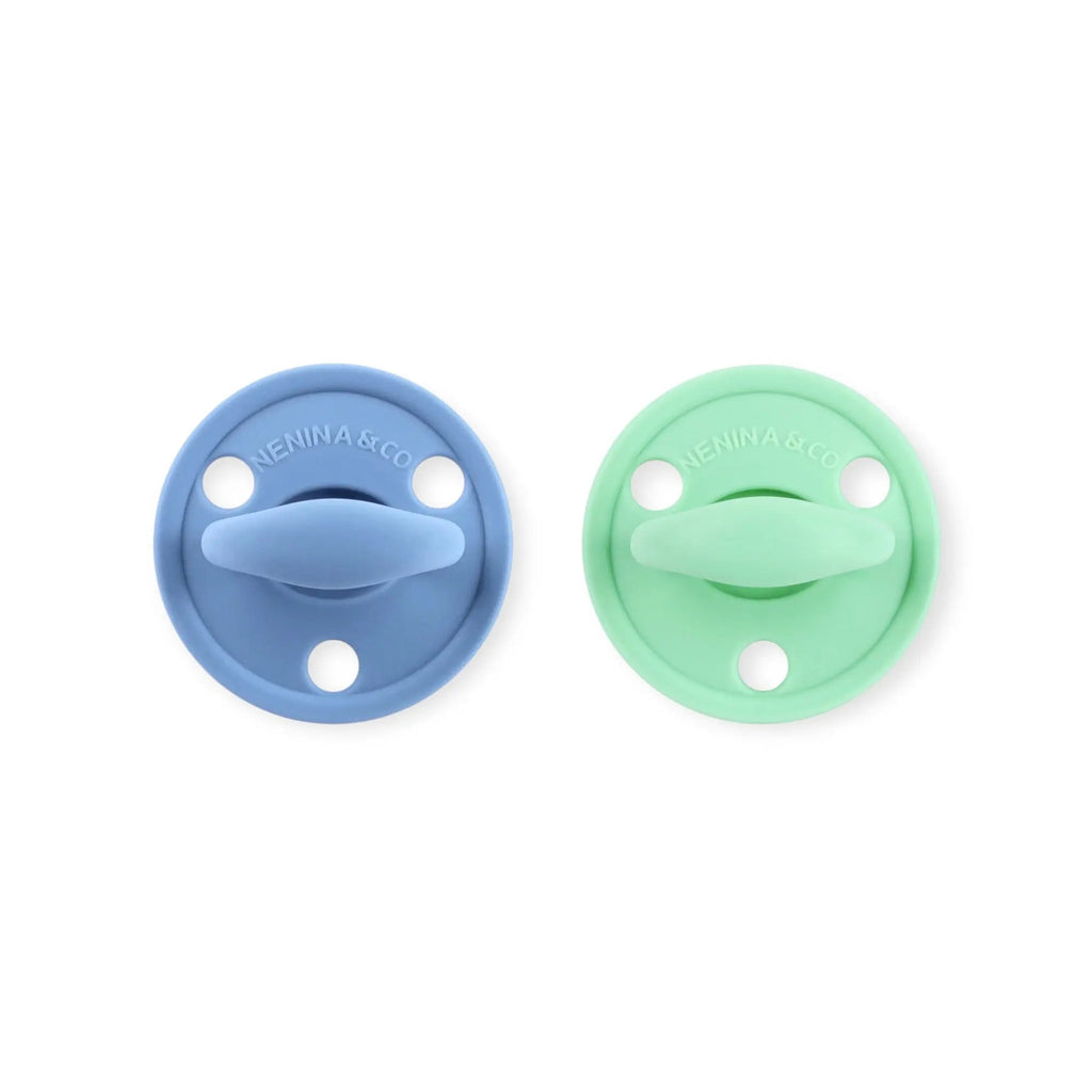 Nuevo Pack 2 Chupetes DIAMOND FS Tetina Fisiológica | Silicona Orgánica Nenina & Co