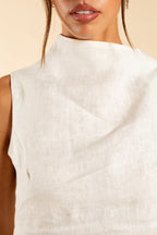 TOP CUELLO ALTO AM
