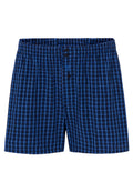 Calzoncillo Bóxer Hombre Algodón Tela Cuadros - Azul 6313_39