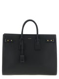 Bolso de mano Saint Laurent Sac de Jour — Negro