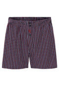 Calzoncillo Bóxer Hombre Algodón Tela Cuadros - Rojo 6317_94