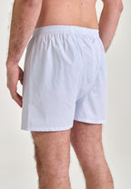 Calzoncillo Bóxer Hombre Algodón Tela Estampado - Celeste 6319_30