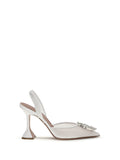 Amina Muaddi Begum Pumps — White