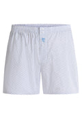 Calzoncillo Bóxer Hombre Algodón Tela Estampado - Celeste 6320_30