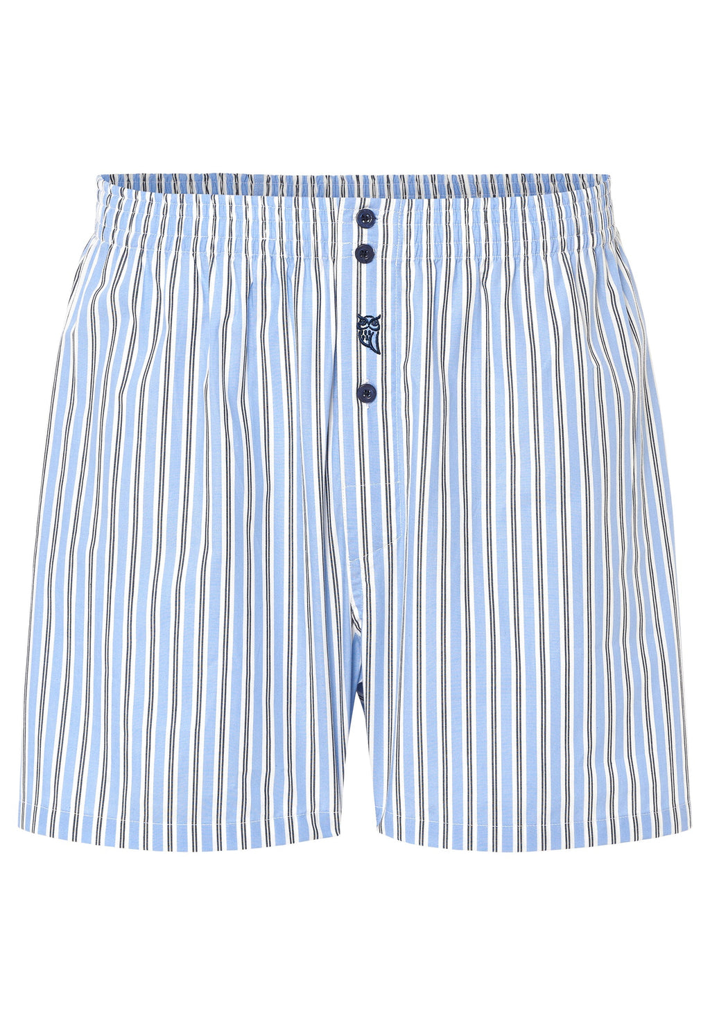 Calzoncillo Bóxer Hombre Algodón Tela Rayas - Celeste 6321_39