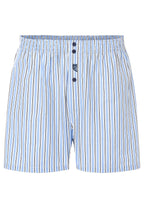 Calzoncillo Bóxer Hombre Algodón Tela Rayas - Celeste 6321_39