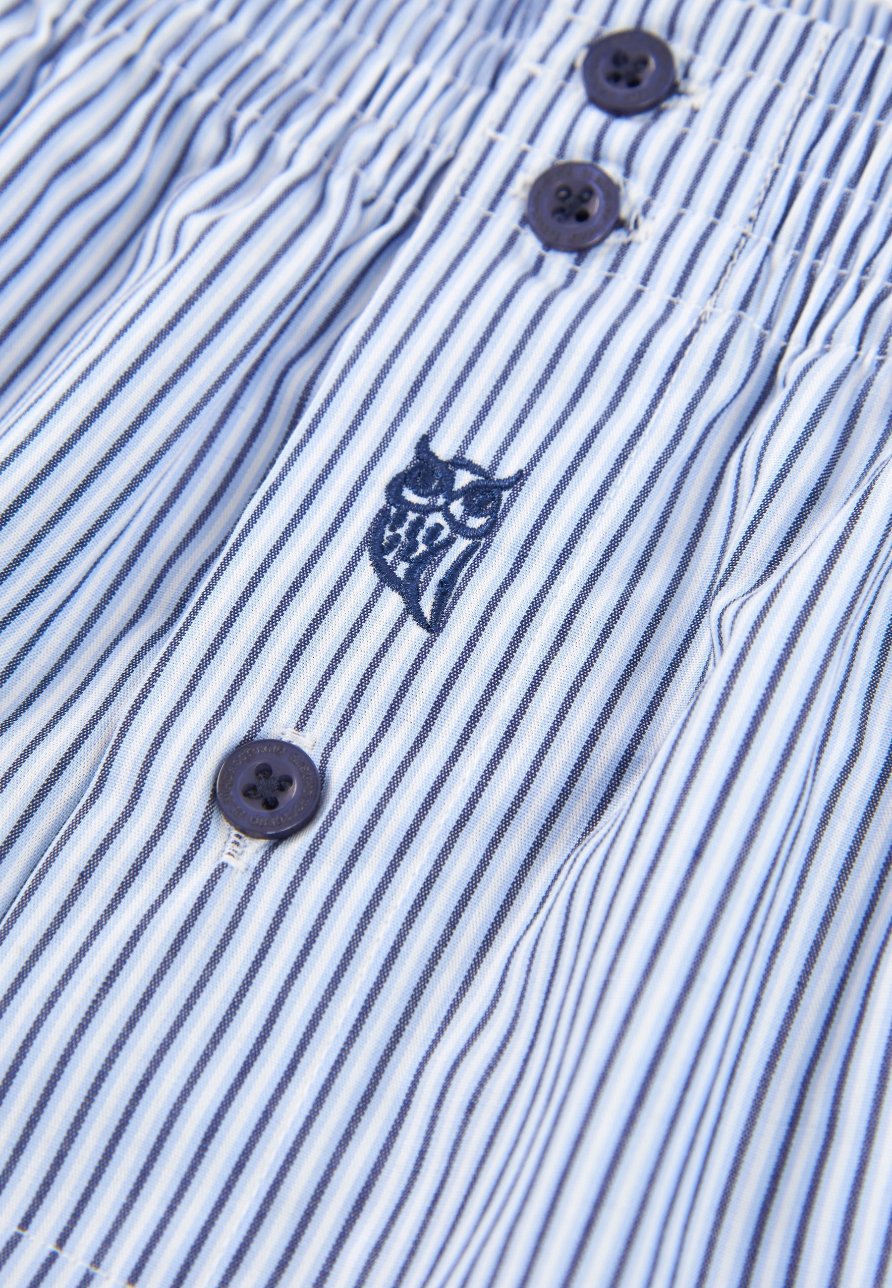 Calzoncillo Bóxer Hombre Algodón Tela Rayas - Celeste 6322_30