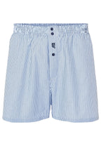 Calzoncillo Bóxer Hombre Algodón Tela Rayas - Celeste 6322_30