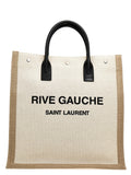 Saint Laurent Tote Bag — Cream