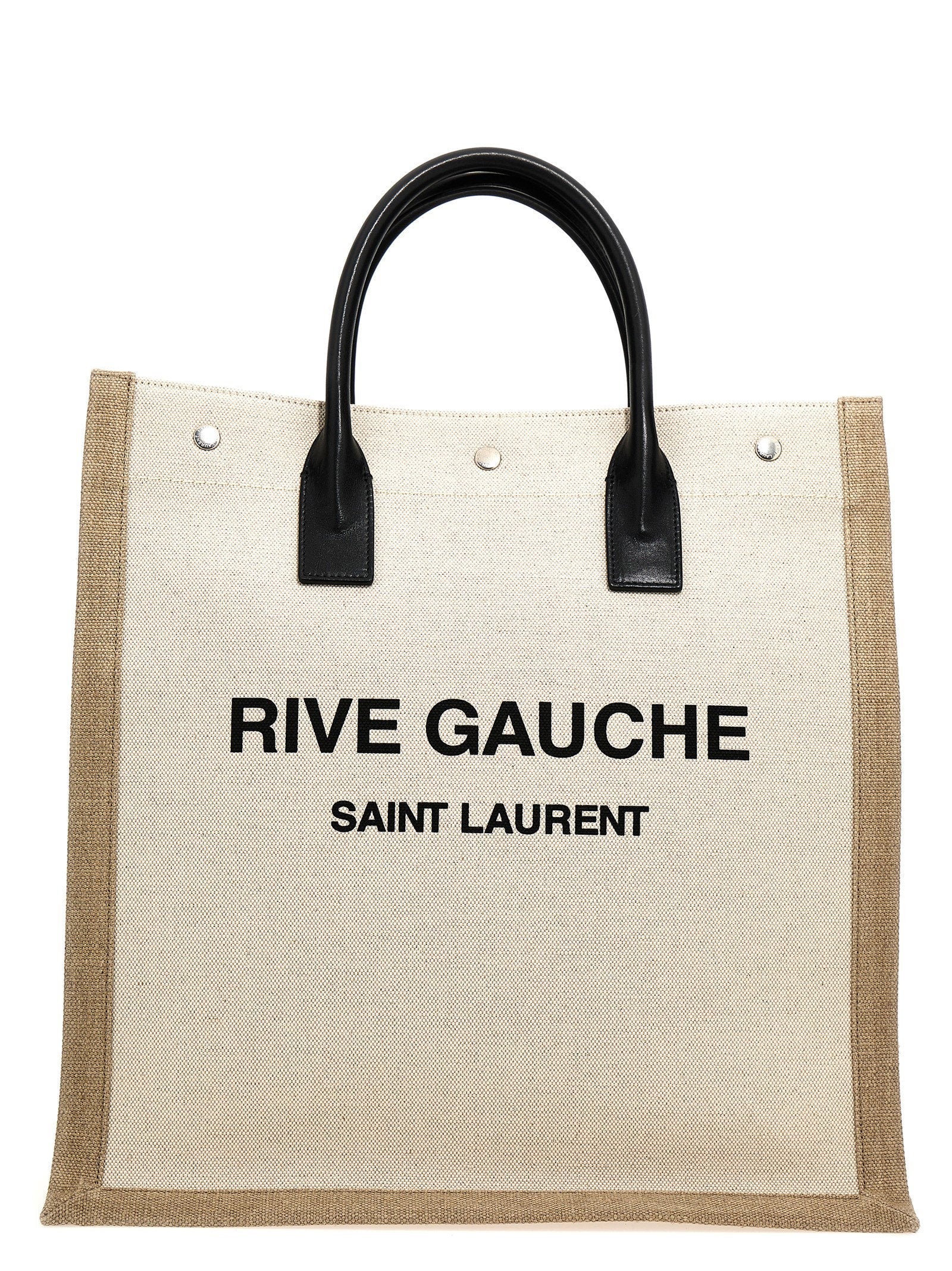 Saint Laurent Tote Bag — Cream