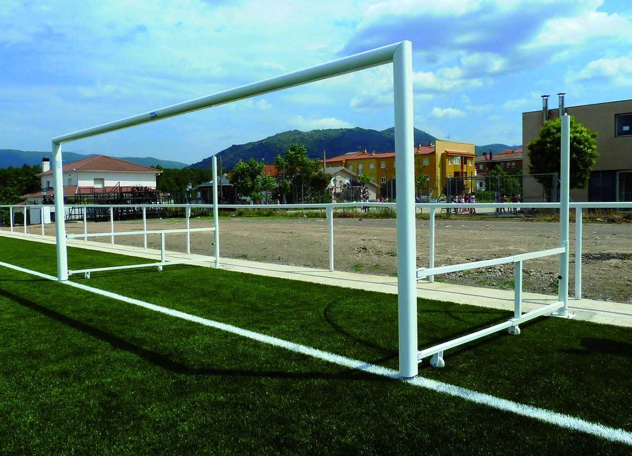 Porterias Futbol 7 Abatibles Aluminio