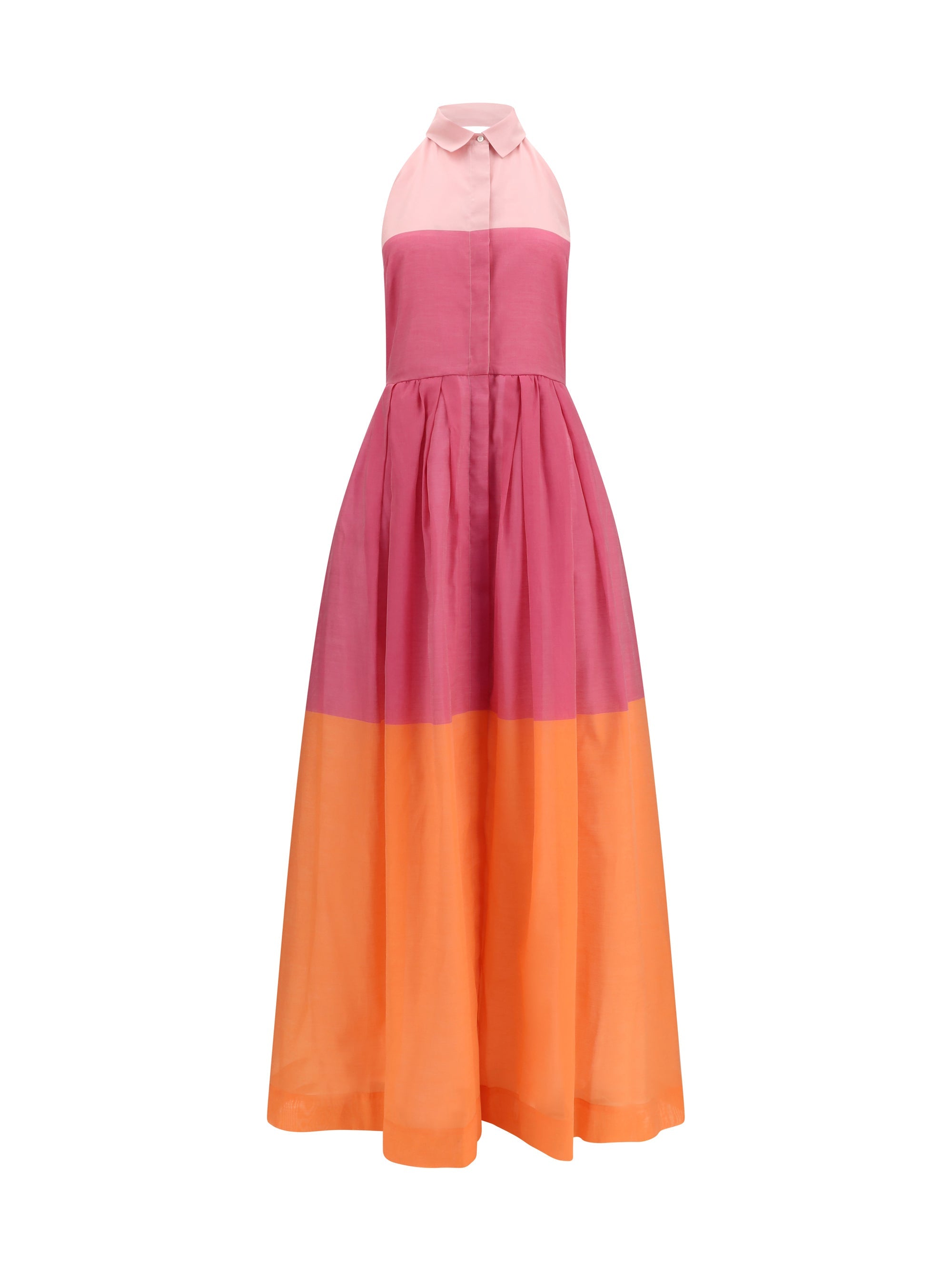 Sara Roka Eglelong Dress — Orange
