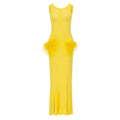 Lemon Knit Dress
