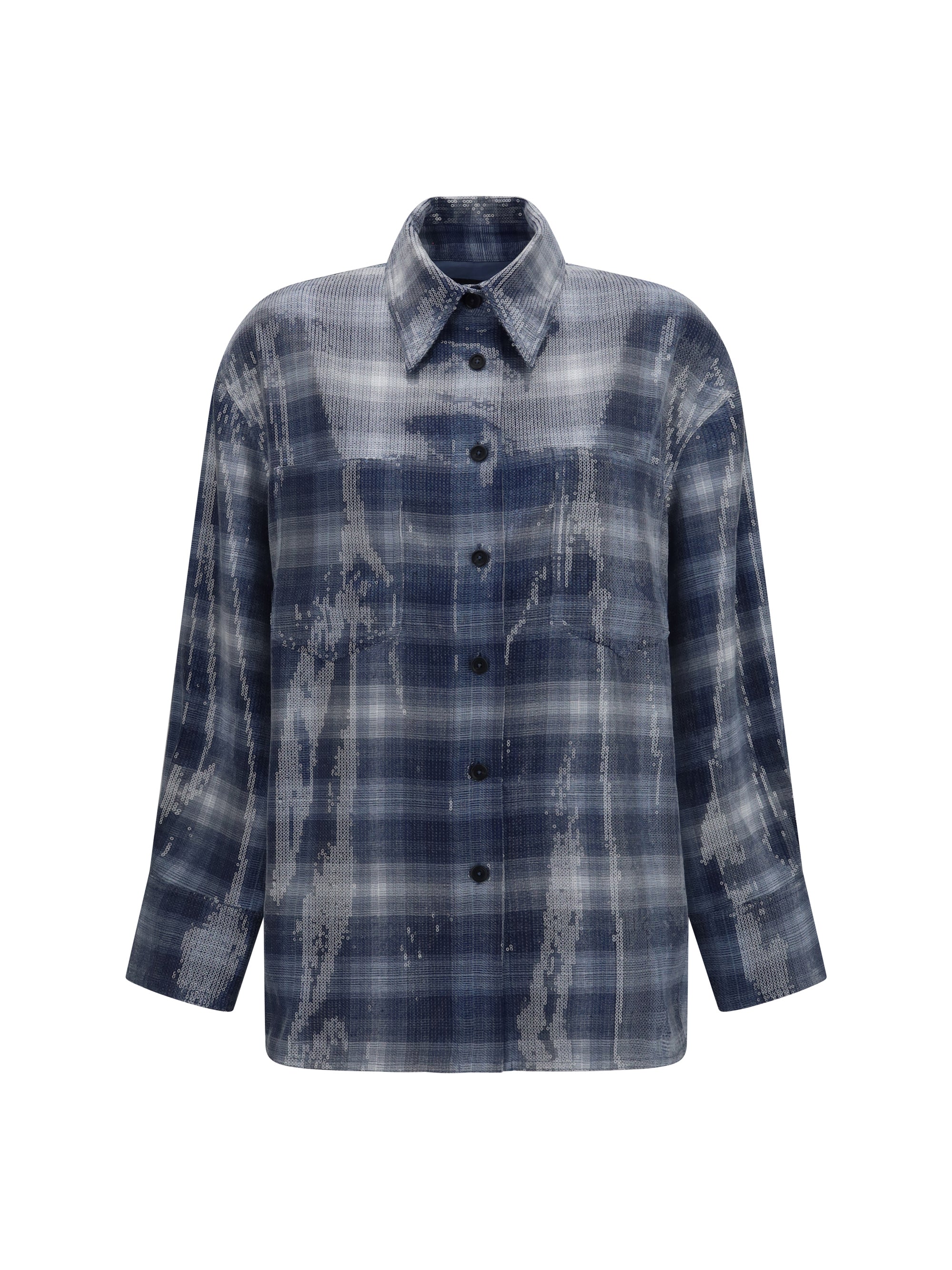 Pinko Orchidea Shirt — Navy