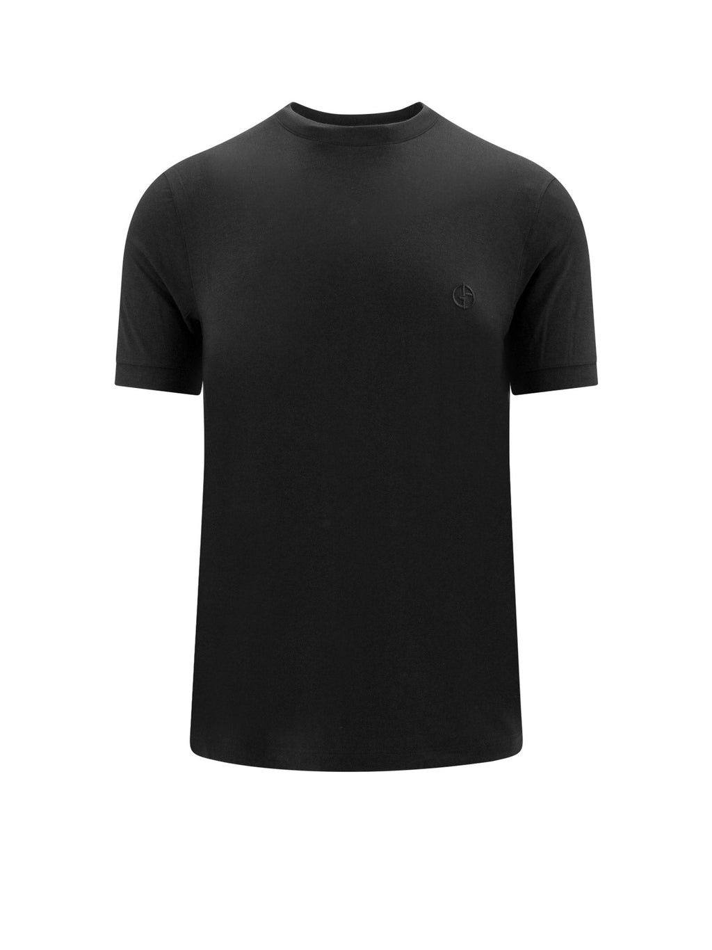 Giorgio Armani T-shirts and Polos Black Viscosa Elastane - 50