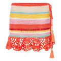 Coral Reef Handmade Crochet Mini Skirt