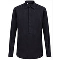 Men's Navy Blue Cotton Dress Shirt