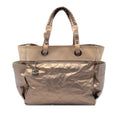 Large Quilted Coated Canvas Paris Biarritz Tote