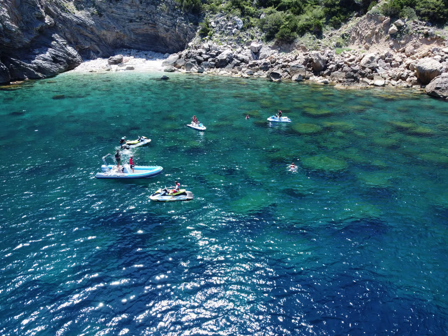Jet Ski Tour to Margarita Islands from San Antonio