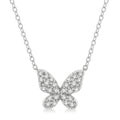 Butterfly Petite Diamond Pendant