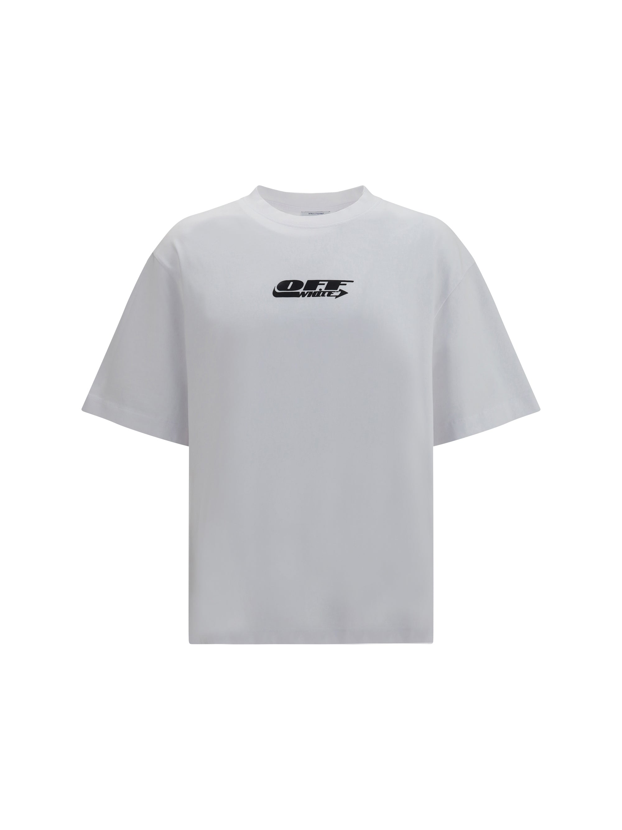 Off-White Logo Heat Transfer T-Shirt — White